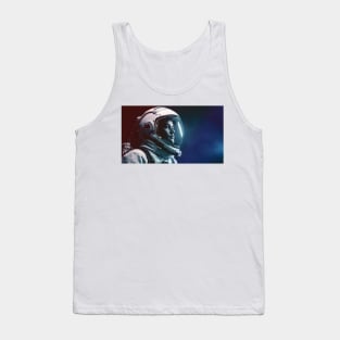 Spaceman wearing spacesuit Tank Top